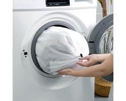Wasnet voor Wasmachine - Polyester - Fijnmazig Ontwerp - Herbruikbaar - Voor Ondergoed en Beddengoed