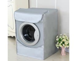 Wasmachinehoes, waterdicht, ritsbaar, stofdicht, UV-bestendig, trommelwasmachine- en drogerhoes (XL 60 x 65 x 85 cm)