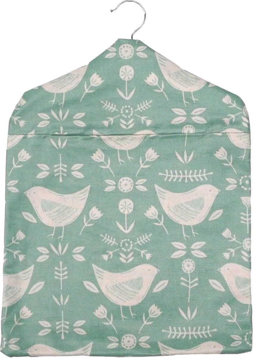 Wasknijperzak - Kledinghanger Tas - Was ophangen - Waterdicht Gewaxt Canvas - 31x37 cm — afbeelding 1