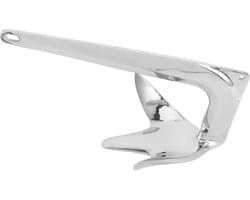Grapnel Anker 5kg RVS 316 voor Dinghy, Kajak en Kleine Yacht