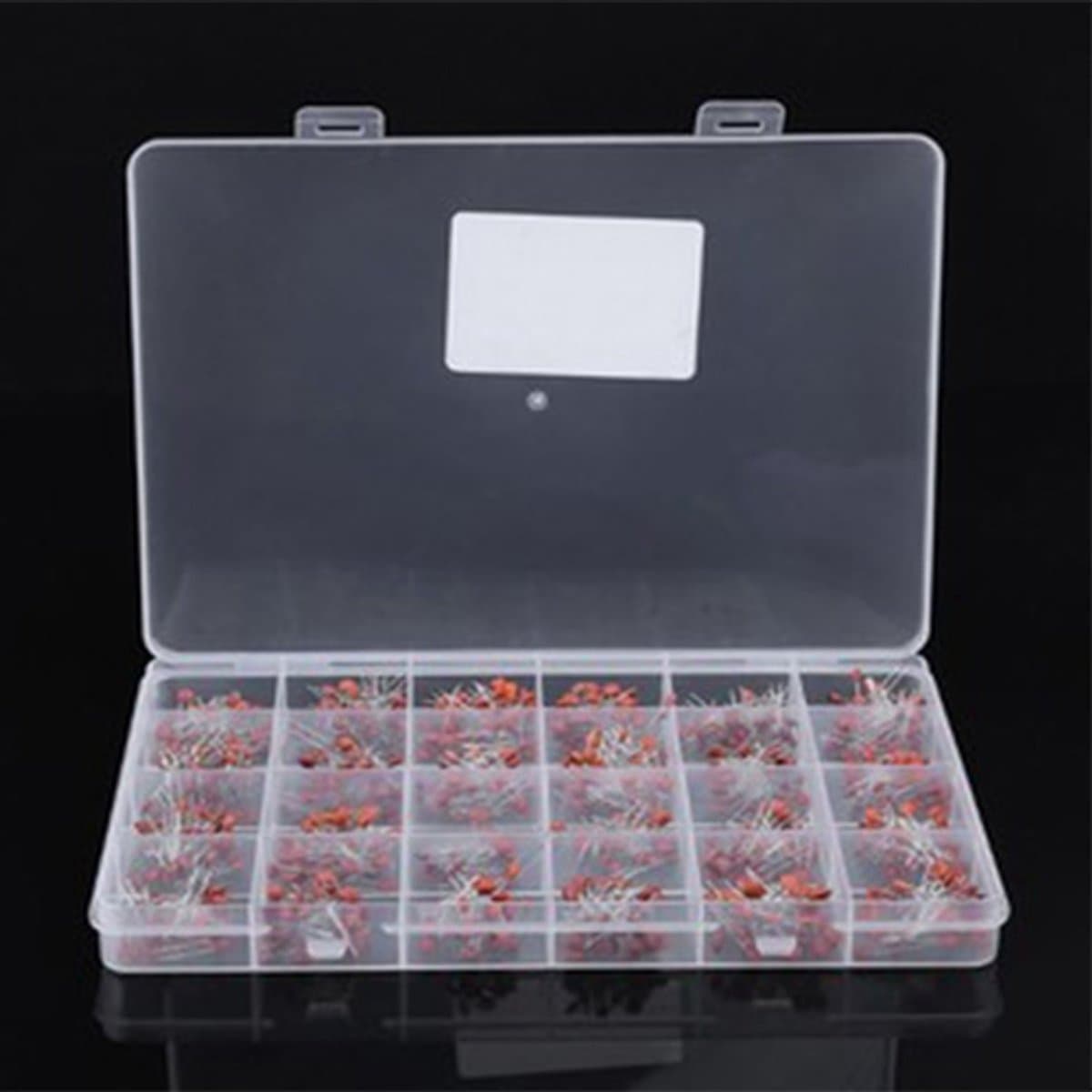 Capacitor Assortment Set 960 stuks 2PF-0.1UF 50V — afbeelding 1