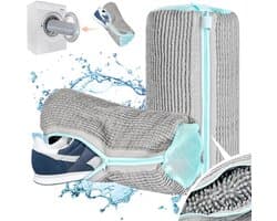 Allecto Premium - Herbruikbare nettas voor schoenen wassen - 2 stuks - 39 x 19 cm