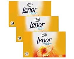 Wasdroger Vellen - 3 x 34 Stuks - Verfrissende Kleding Conditioner