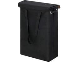 Opvouwbare Wasmand - Kleding Organizer - Ruimte Besparen - Stabiele Structuur - 28.9 x 19 x 60 cm - Zwart