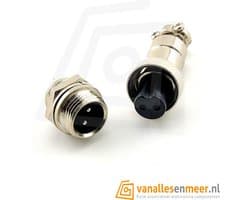 GX12-2 CONNECTOR, 2 PINS