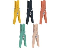 Urban Living Basic Grip wasknijpers - 156x - kunststof - 7 cm