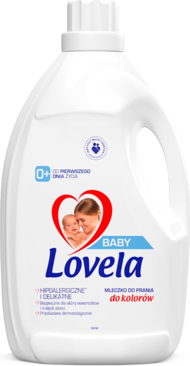 Lovela Baby - Wasmiddel - 2,9L - Huidvriendelijk - Voor Gekleurd Wasgoed — afbeelding 1