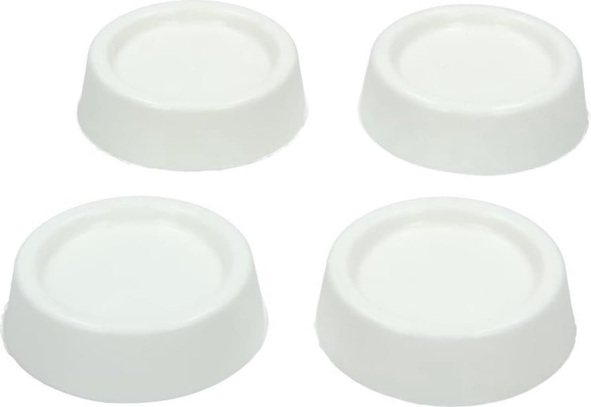 Trillingsdemper voor Wasmachine Wit - 4 stuks — afbeelding 1