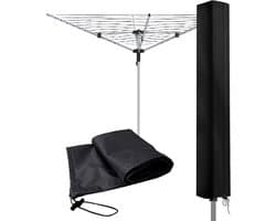 Duurzame Waterdichte Beschermhoes voor Waslijn met Ritsen - 15 x 15 x 160 cm voor Tuin en Droger
