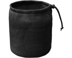 Wasknijperzak - Knijperhouder Tas - Wasgoed Organiseren - Ademend Mesh Materiaal - 35 cm - Zwart