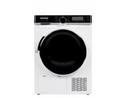 Heinner HHPD-M9K3A+++ Warmtepompdroger 9 Kg – 14 Droogprogramma’s – LED-Display – Touchbediening – Anti-Kreuk – Kinderslot – Wit – 5 Jaar Garantie