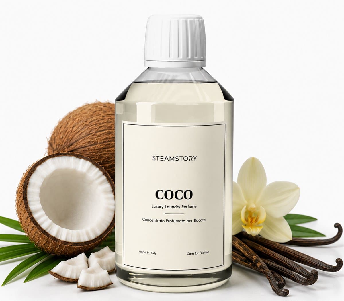 SteamStory Luxe Wasparfum Coco - Zachte & Zoete Geur met Kokos, Amandelbloesem & Vanille – 250 ml — afbeelding 1
