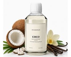 SteamStory Luxe Wasparfum Coco - Zachte & Zoete Geur met Kokos, Amandelbloesem & Vanille – 250 ml