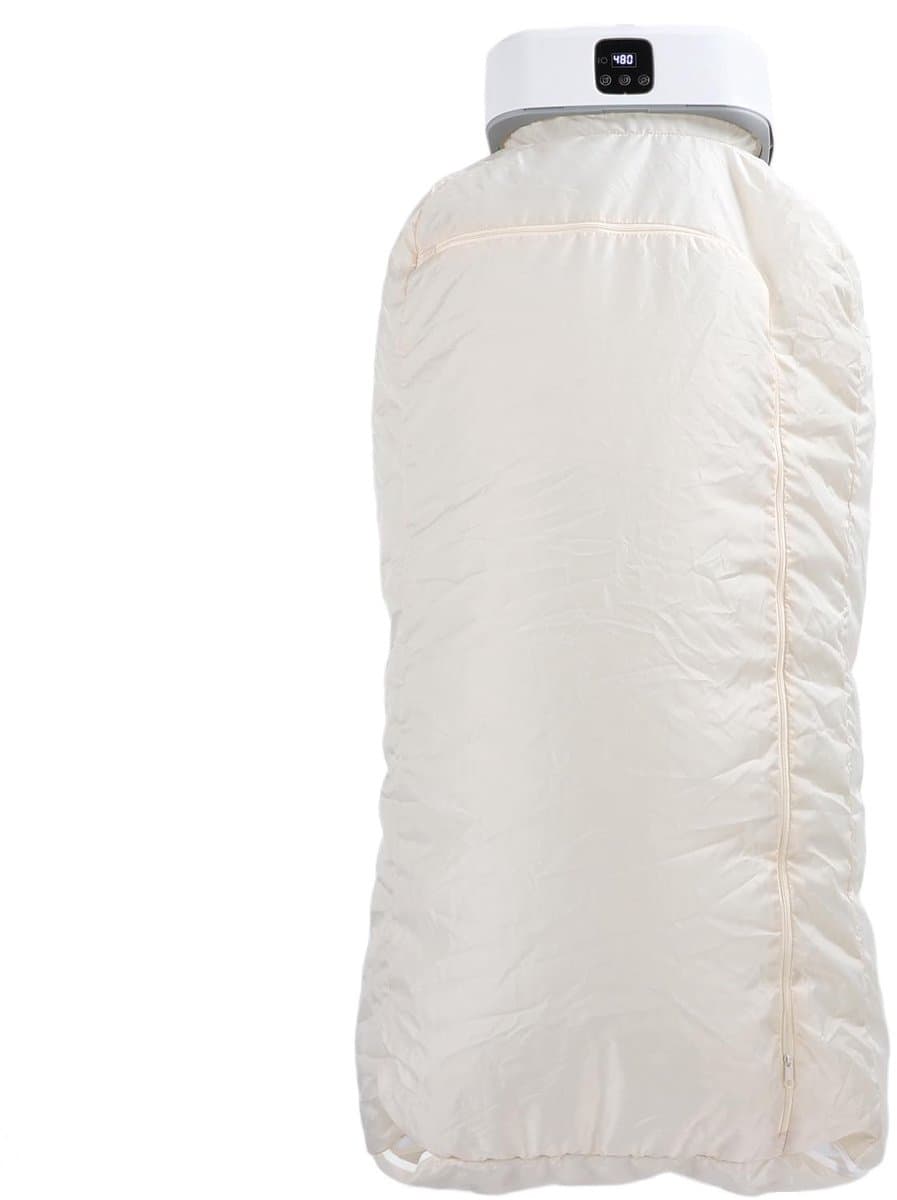 Dailygoods - Draagbare Wasdroger - Compacte Droger - Stille Sneldrogende Reisdroger - Wit - Mini-droger - Energiezuinig - Geschikt voor Kleding - Opvo... — afbeelding 1