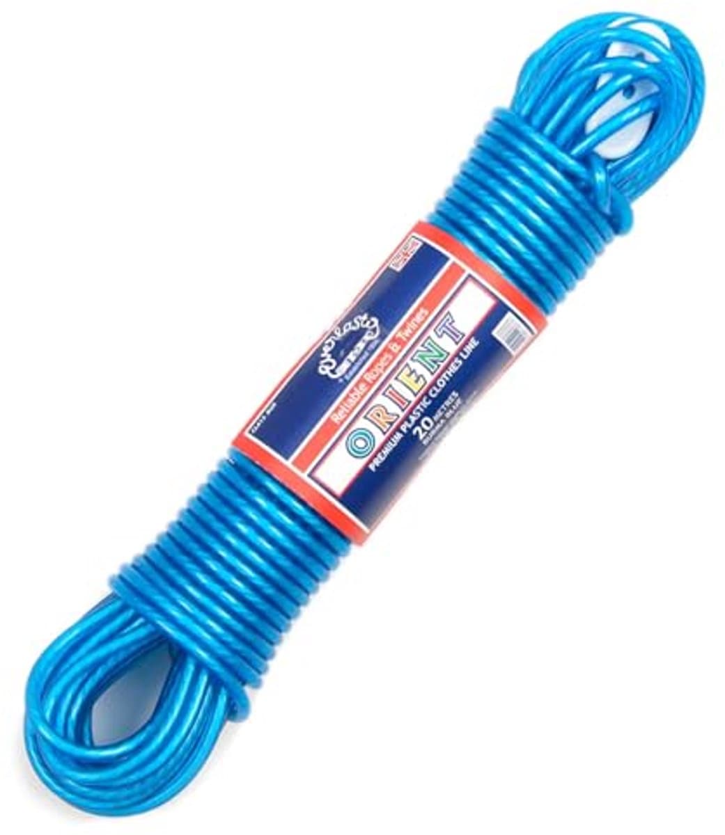 Kleding/Waslijn 20m PVC 4.8mm Dikke - Duurzaam en Sterk — afbeelding 1
