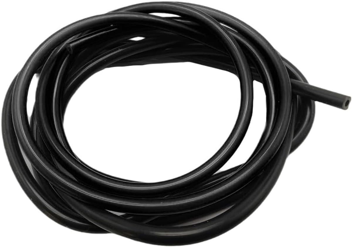 Auto-vacuüm-siliconenslang - siliconen slang voor hoge temperatuur - vervangende vacuümslang voor voertuigkoeler - 3 meter - siliconen vacuümslang - dieselleiding (5 mm) — afbeelding 1
