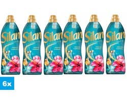 Silan Aromatherapy Relaxing Maldives Wasverzachter – 6 x 770 ml – 210 Wasbeurten – Voordeelverpakking – Langdurige Geur