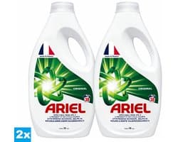 Ariel Original Vloeibaar Wasmiddel 2 x 1710 ml – 2 Stuks – 76 Wasbeurten – Voor Witte & Gekleurde Was