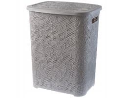 KADAX K137 Wasmand 55L Grijs Kunststof Duurzaam