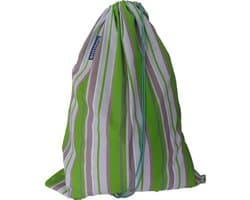 Katoenen waszak -XXL - met trekkoord - Green