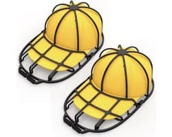 2 stuks - Hoedenrek - Hoedenreiniger - Speciaal voor baseballpetten - Geschikt voor vaatwasser en wasmachine - Zwart — afbeelding 1