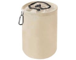 Grote Pennenbak met Lanyard en Karabijnhaak - Beige