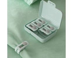 longziming -Dekbed Clips zonder Spelden – 6-Pack Anti-Slip Dekbedklemmen – Naaldloos & Veilig – Quilt- en Dekbedovertrek Fixatie – Geschikt voor Zomer- en Winterdekbedden
