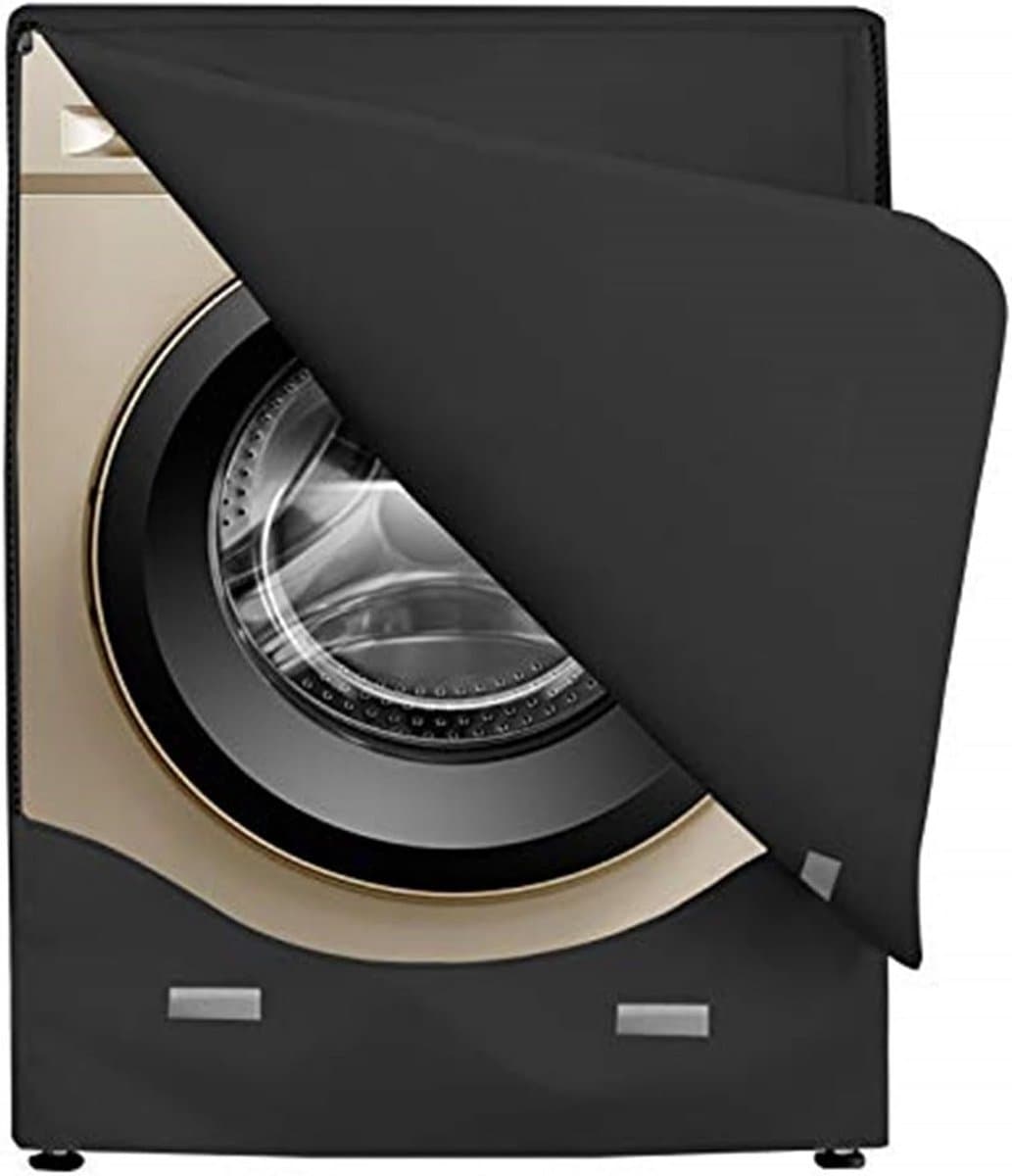 Wasmachine hoes voorlader waterdicht stofdicht W27 D33 H39 zwart — afbeelding 1