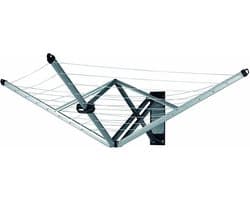 Equivera Wanddroogrek - Wanddroogrek Inklapbaar - Droogrek - Wand Droogrek - Wasrek Hangend - Schuifbaar