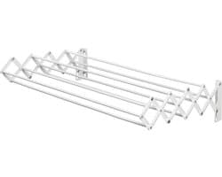 Equivera Wanddroogrek - Wanddroogrek Inklapbaar - Droogrek - Wand Droogrek - Wasrek Hangend - Schuifbaar