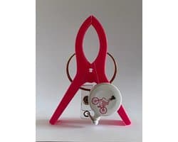 Anti-slipclip - Anti Slip Clip - Roze - Fiets - Fietsclip - Opwaaiende Rokjes - Jurkjes - Fietsclip - Rokjesclip - Poncho's - Slipclip — afbeelding 1