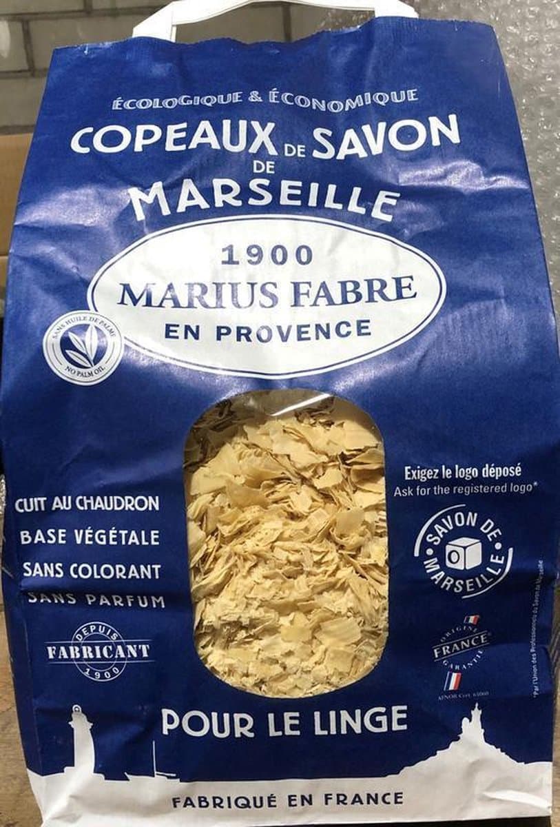 Marius Fabre Marseille Zeepvlokken 980 gr — afbeelding 1