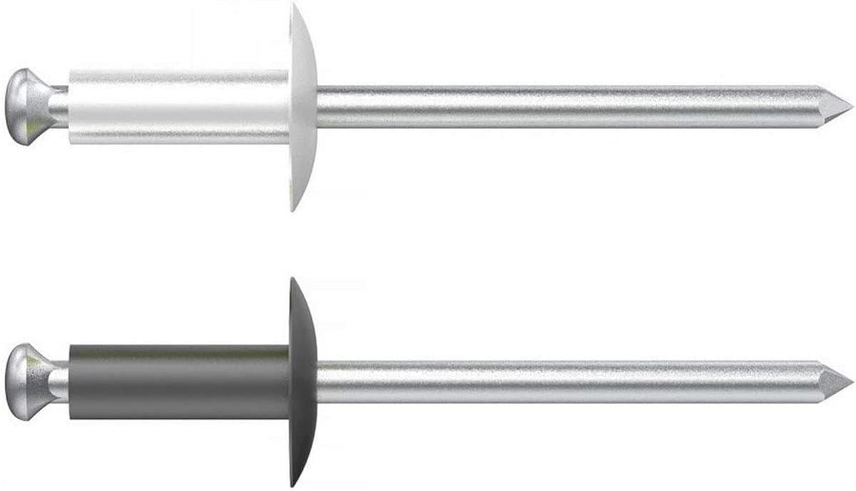 Metaalankers - Bevestigingspluggen - Muurbevestiging - Zelfborend - 8 x 16 mm - Grijs — afbeelding 1