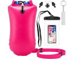 Swim Bubble, droogzak, boei zwemmen | 20L Waterdichte Veiligheidszwemboei voor Open Water en Triatlon