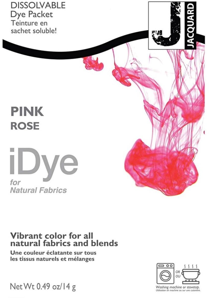iDye Textielverf Roze - Kledingverf - Stoffenverf - Voor Katoen Zijde Linnen en Rayon - 14 gram — afbeelding 1