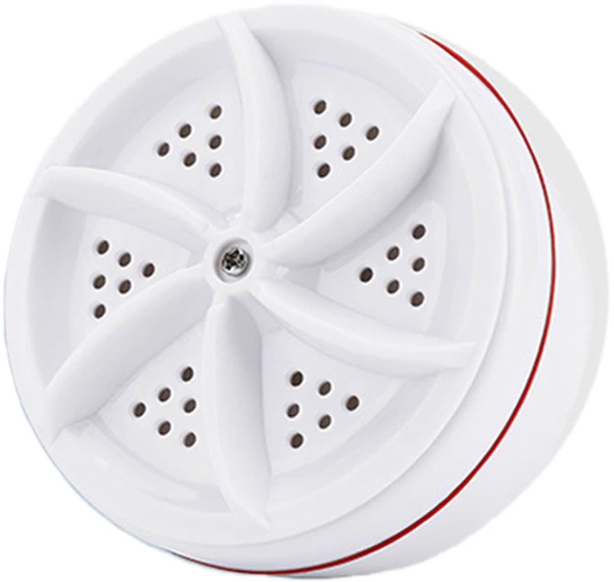 Mini draagbare ronde USB turbo ultrasone wasmachine – Compacte reinigingshulp voor sokken, ondergoed en kleine vaatjes voor thuis en op reis — afbeelding 1