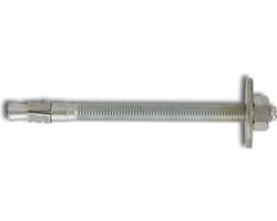 Stalen Anker - Keilanker - Vastzetten Constructies - Grote Ring - 12/120 mm - Grijs