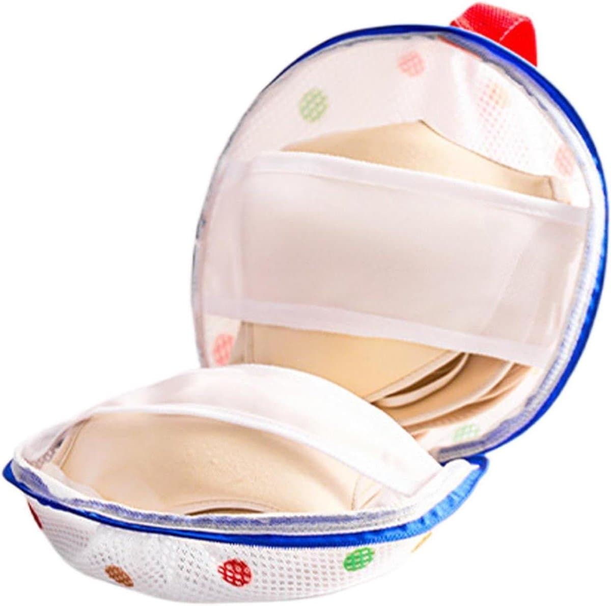 Waszak voor Beha's - Ondergoed Net - Beschermend Wassen - Driehoekige Vorm - 228L x 218B x 1H cm - Veelkleurig — afbeelding 1