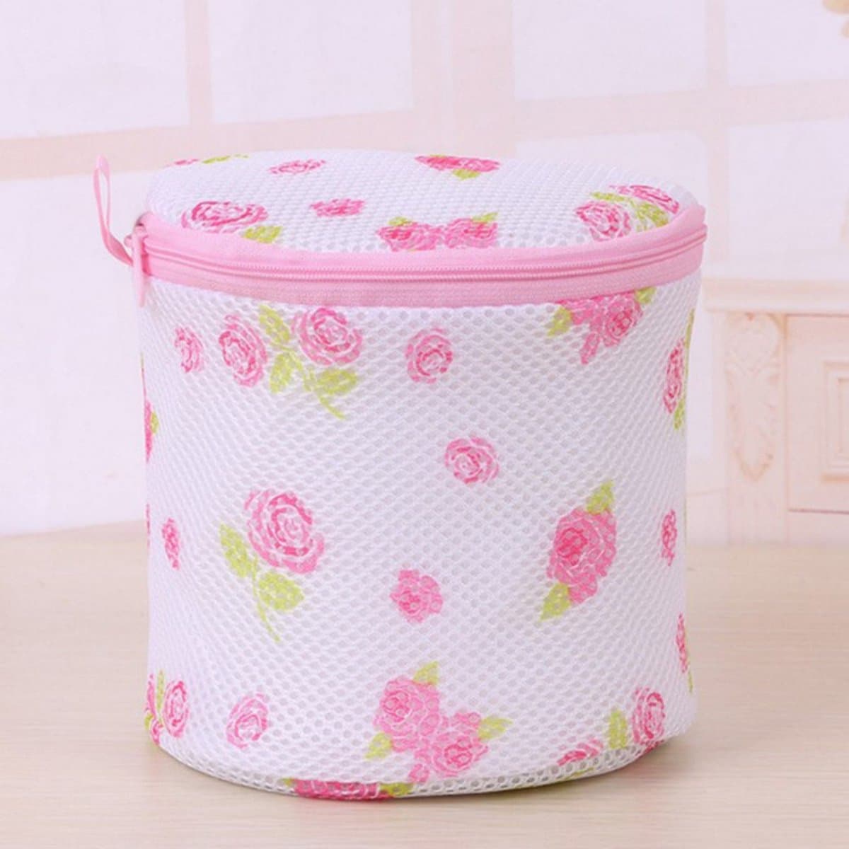 Waszak – Set van 3 – 15 x 16 cm – Wasnet – Lingeriewaszak – Wasnet voor bh's – Waszak – Ophangbaar – Machinewasbaar – Lichtgewicht – Draagbaar – Waszak van mesh – Geschikt voor ondergoed, sokken, enz. — afbeelding 1