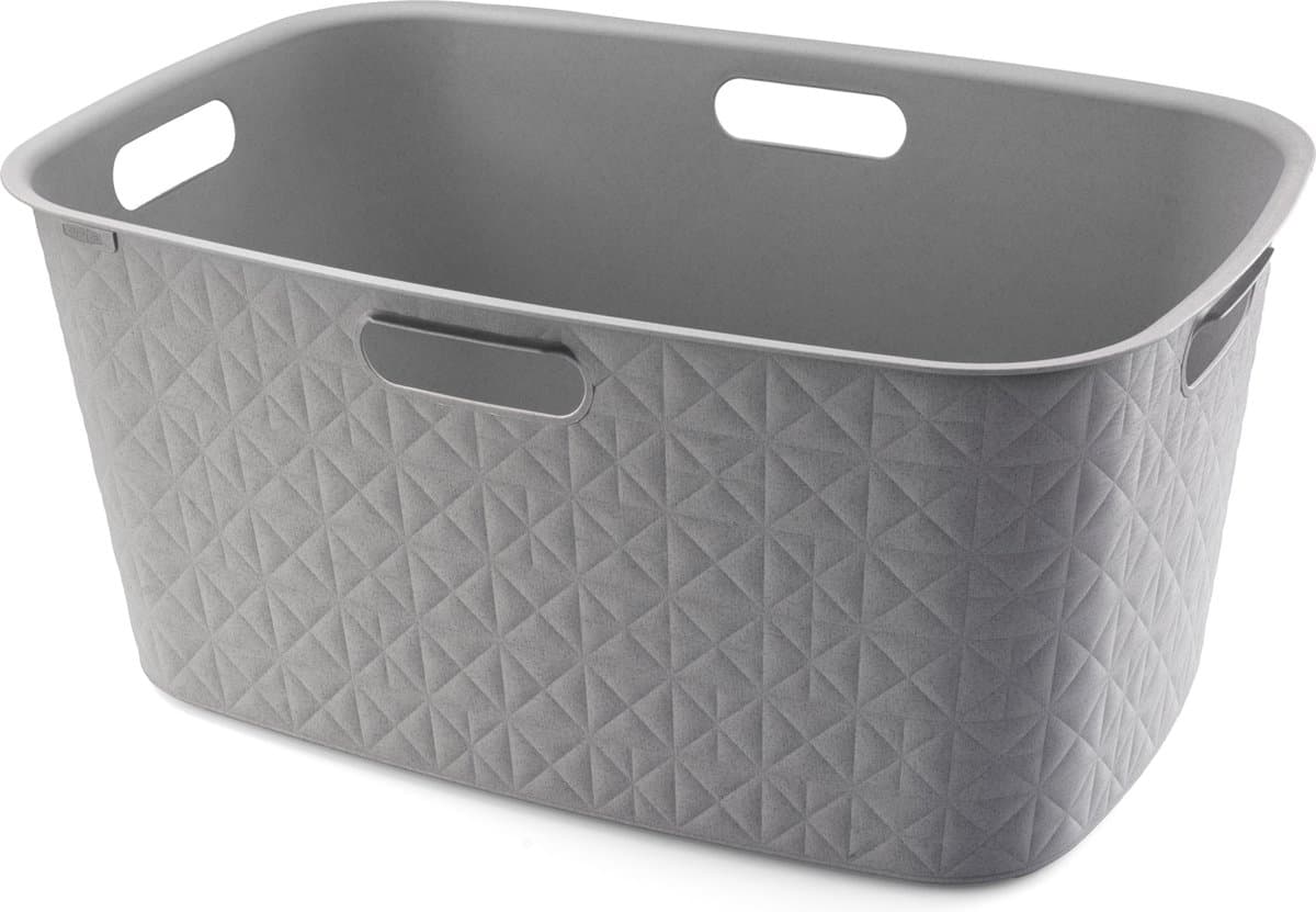 Curver Softex Wasmand - 45 liter - 57x37x27cm - Taupe — afbeelding 1