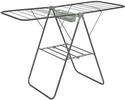 Five Wasrek/droogrek - zwart - metaal - 92 x 60 x 137 cm - staand - kledingrek