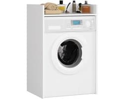 Wasmachine Kast / Wasmachine Ombouw / Wasmachine Meubel FIN / Wit / AKORD Furniture Factory / 64 x 98 x 50 cm — afbeelding 1