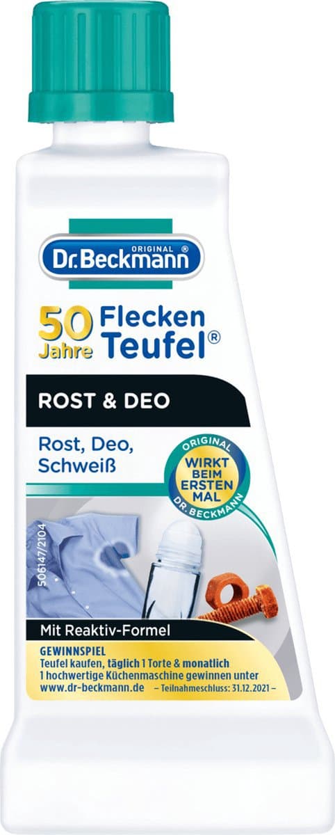 Dr. Beckmann Vlekduivel roest & deodorant | 50 ml — afbeelding 1