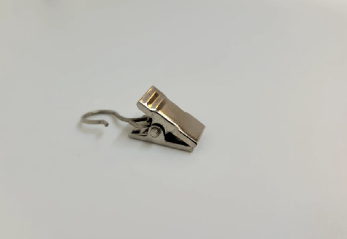 Jumada's - Gordijn- en handdoek- en theedoek-knijpers - RVS - Zilver - 10 stuks — afbeelding 1