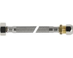 Bonfix RVS aansluitleiding flexibele slang 35cm binnendraad x knel 3/8inch x 15mm — afbeelding 1
