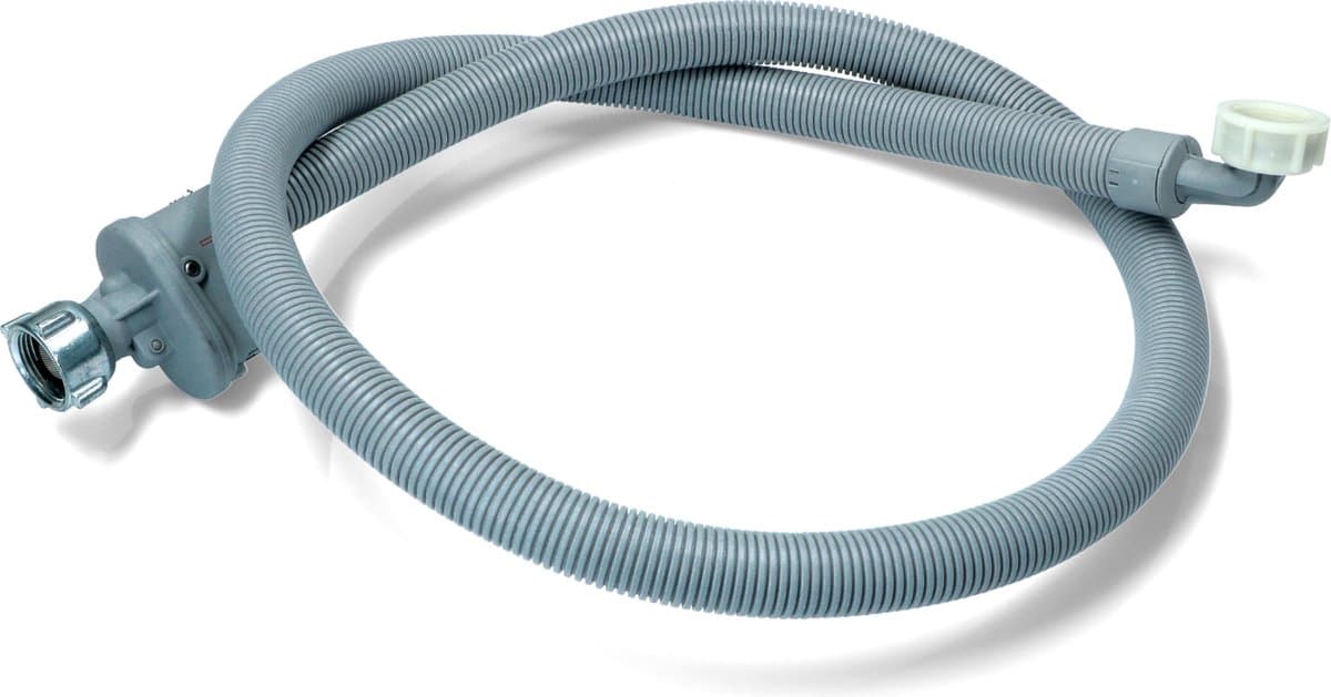 Aanvoerslang met waterslot - 1,5 meter - slang voor wasmachine en vaatwasser - toevoerslang met waterstop — afbeelding 1