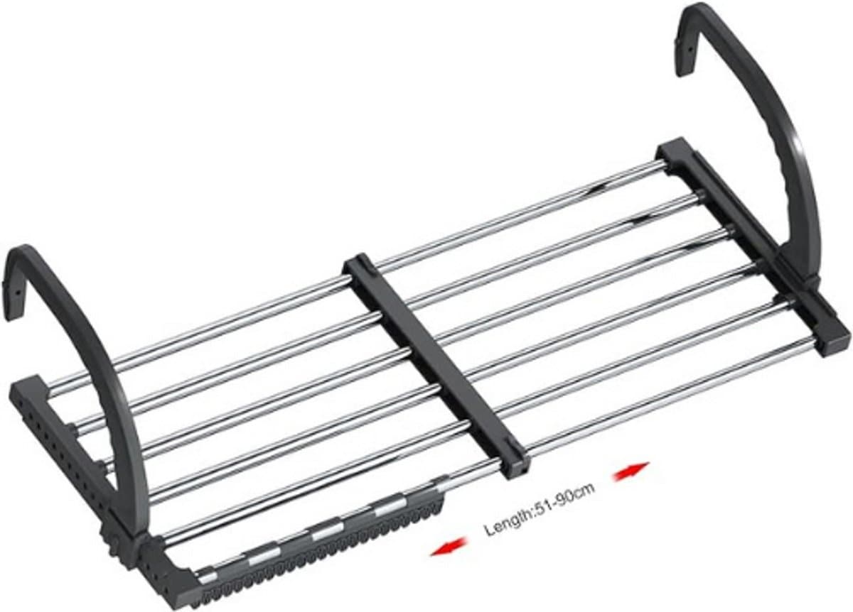 QPFO® Wasrek Hangend voor Trapgat – Ruimtebesparend Droogrek – Stevig & Duurzaam – Ophangsysteem voor Binnen — afbeelding 1
