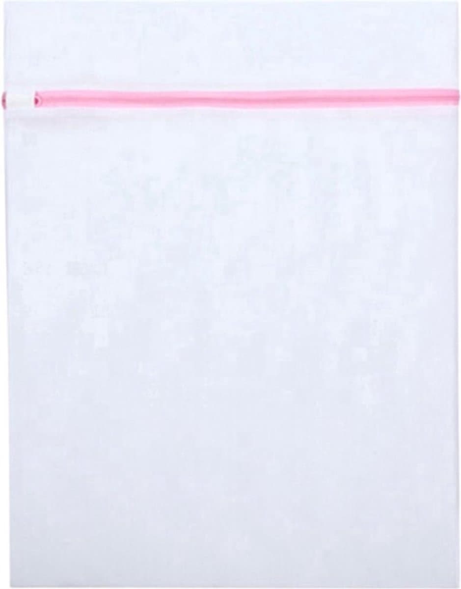 Wasnetje - Waszak - 2 stuks - 50/60CM - Lingeriezak - Lingerie wassen - Voorzichtig wassen - Apart wassen - Met ritssluiting - Zak voor in wasmachine - CHPN — afbeelding 1