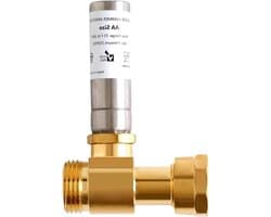 Waterslagdemper Wasmachine - Waterhamer Stopper - Leiding Geluid Reduceren - Messing Constructie - 3/4 inch - Goud