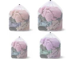Netwaszakken voor Wasgoed, 4 Maten, Robuuste Waszakken voor Wasmachine, Ideaal voor Delicate Kleding, 4 Stuks, 78,7 x 58,4 cm